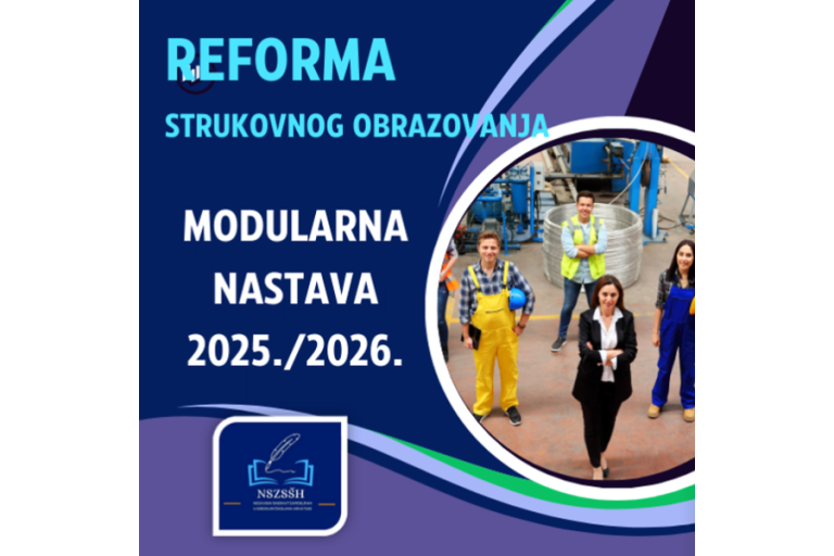 Modularna nastava – dugo očekivana i pripremana reforma strukovnog obrazovanja