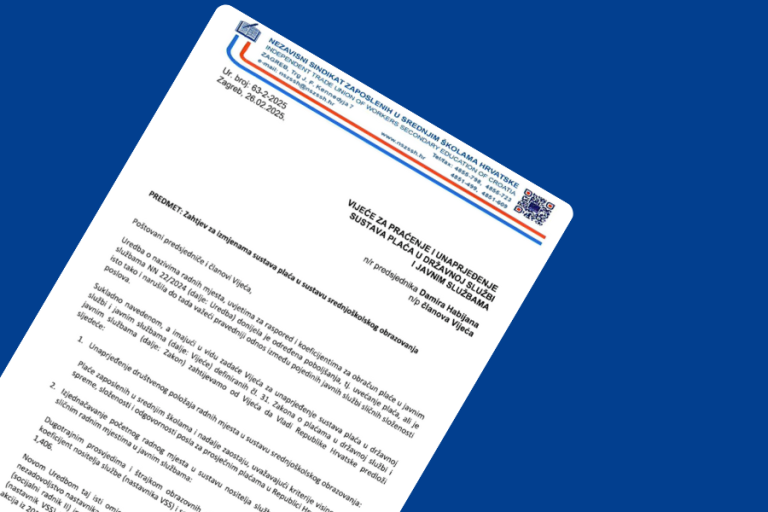 Poslan Zahtjev za korekcijom koeficijenata!