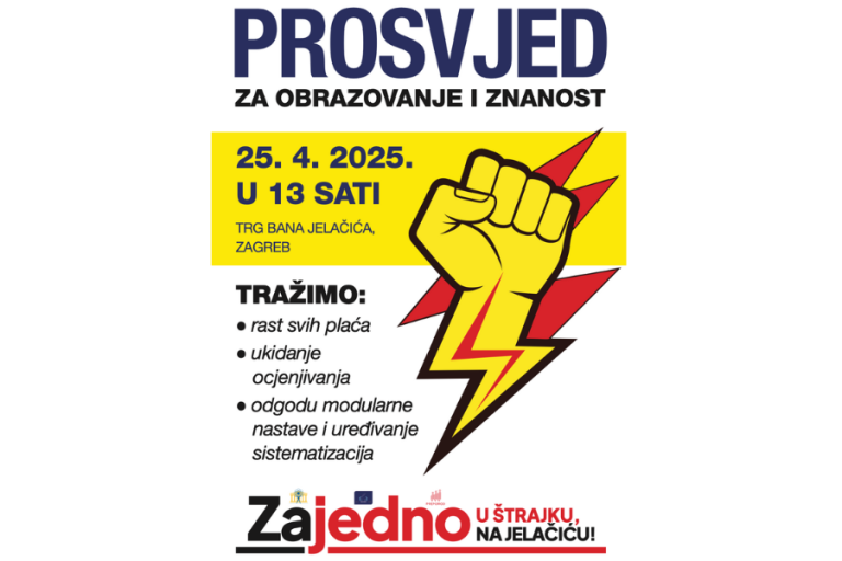 Najava Prosvjeda!