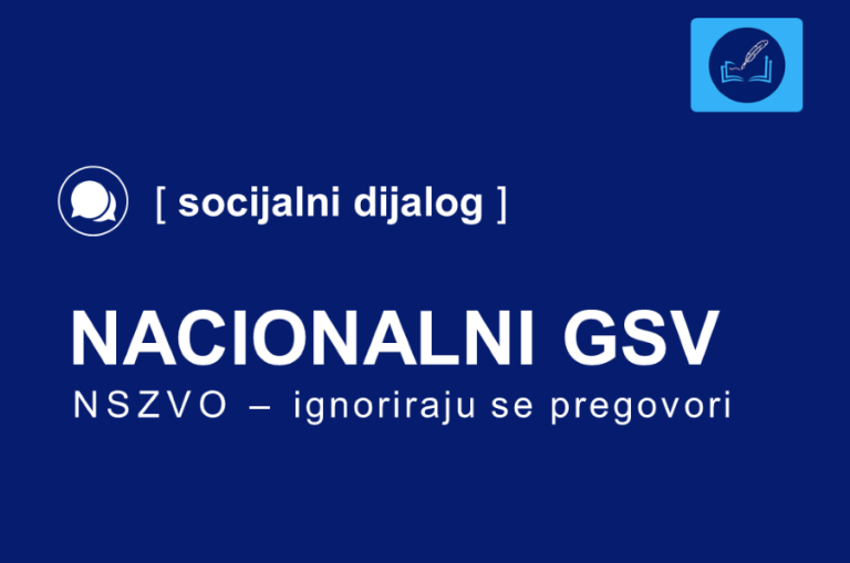 Sindikat Znanosti na GSV-u: Tražimo pregovore za granske kolektivne ugovore